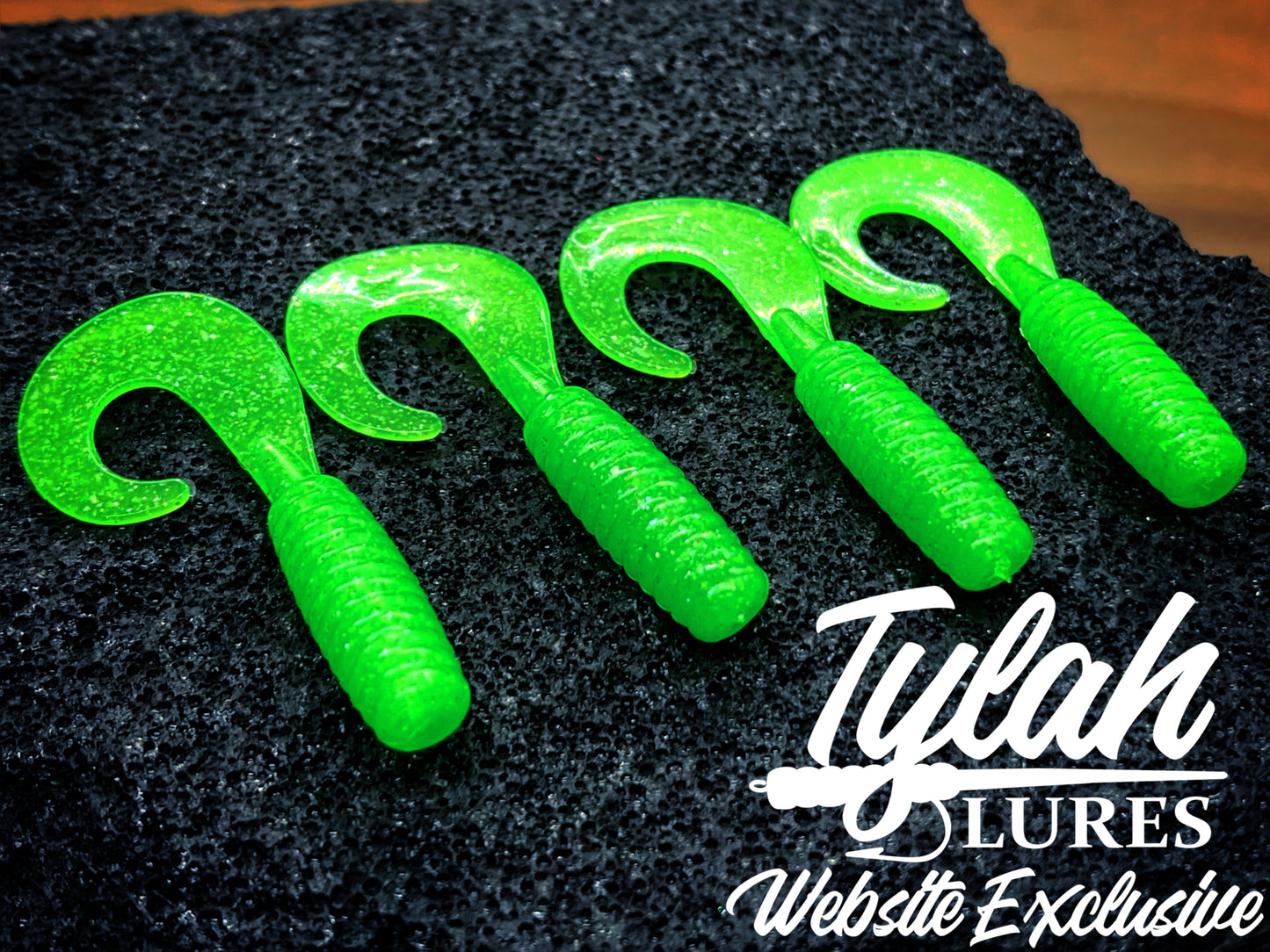TylahLures Website Exclusive 3inch Glow TylahTails