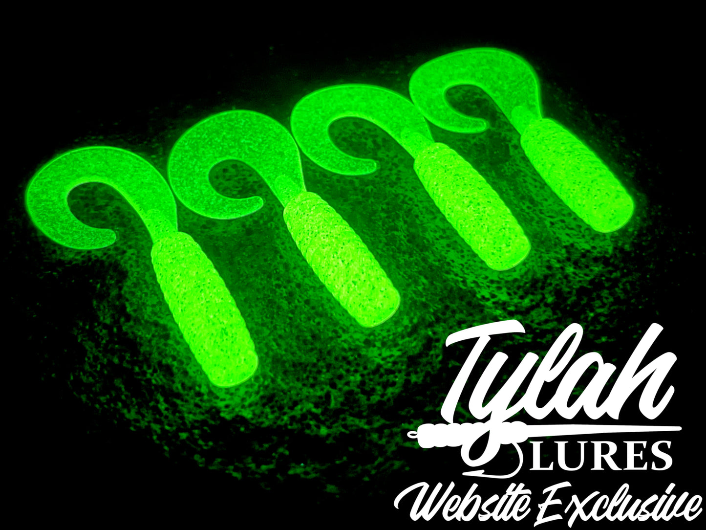 TylahLures Website Exclusive 3inch Glow TylahTails