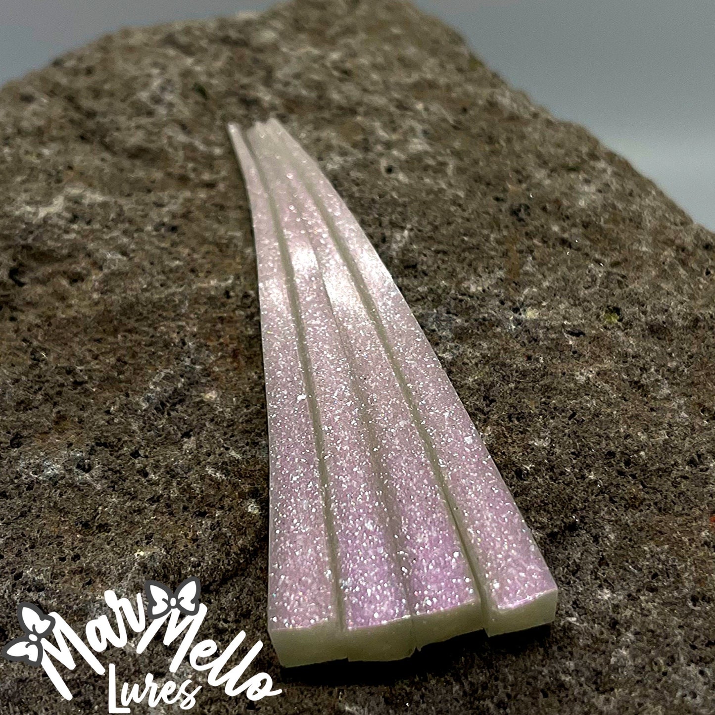 MarMello Lures Purple Glitter & Glow