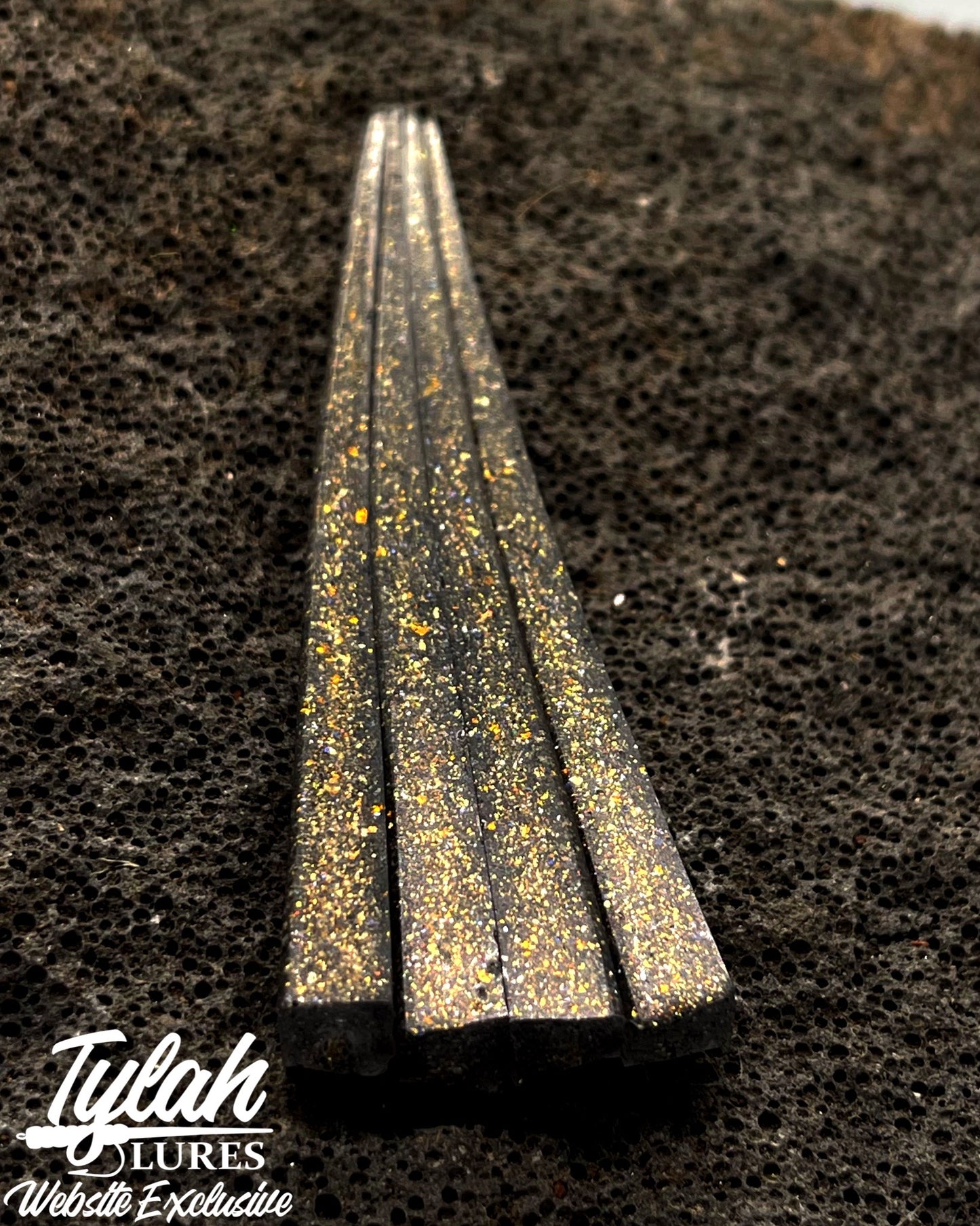 MarMello Lures Smoked Gold Glitter & Glow