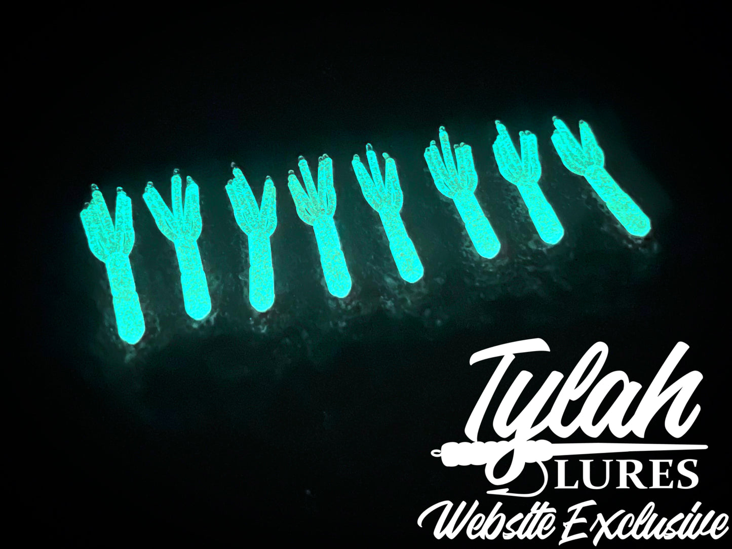 TylahLures Website Exclusive UV Larva Glow Shidasa 1in