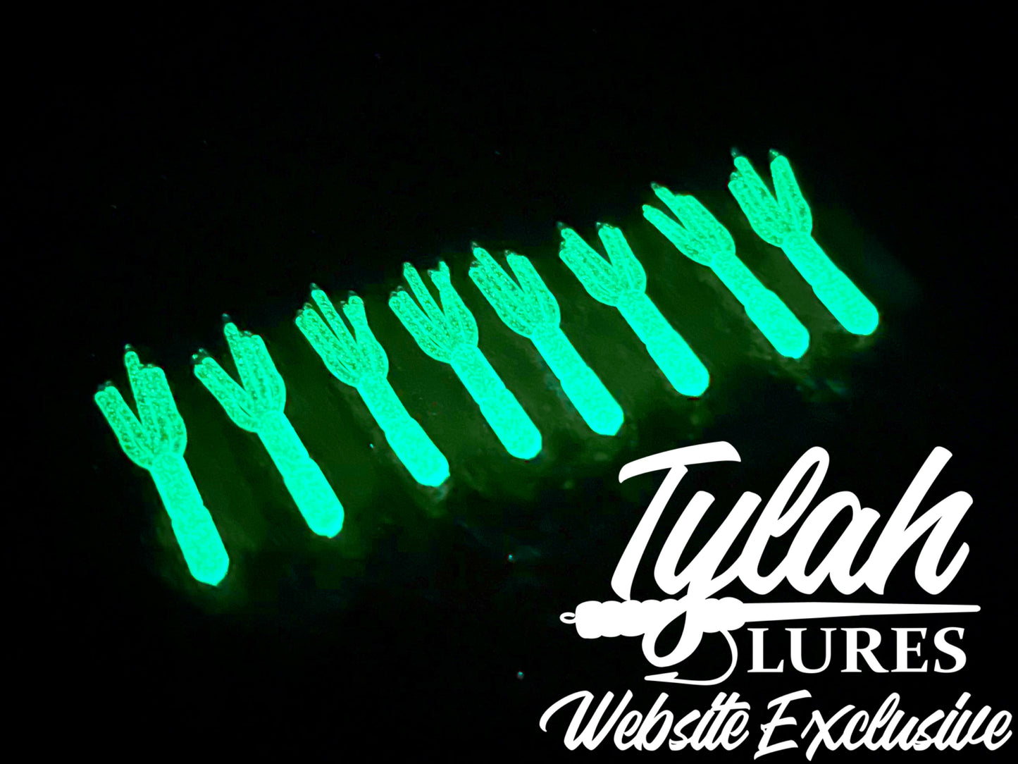 TylahLures Website Exclusive UV Aqua Glow Shidasa 1in