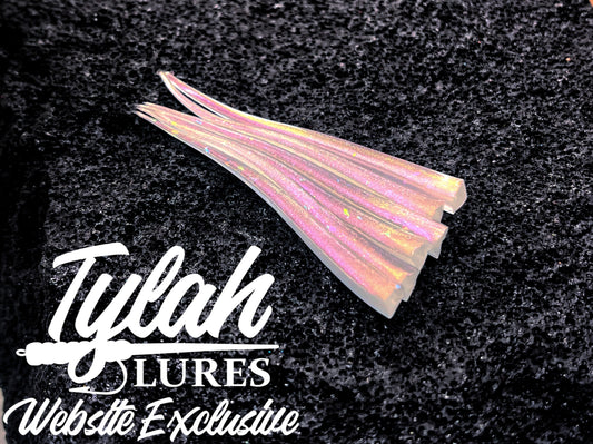 TylahLures Milky Rose/Green Strips 2.4