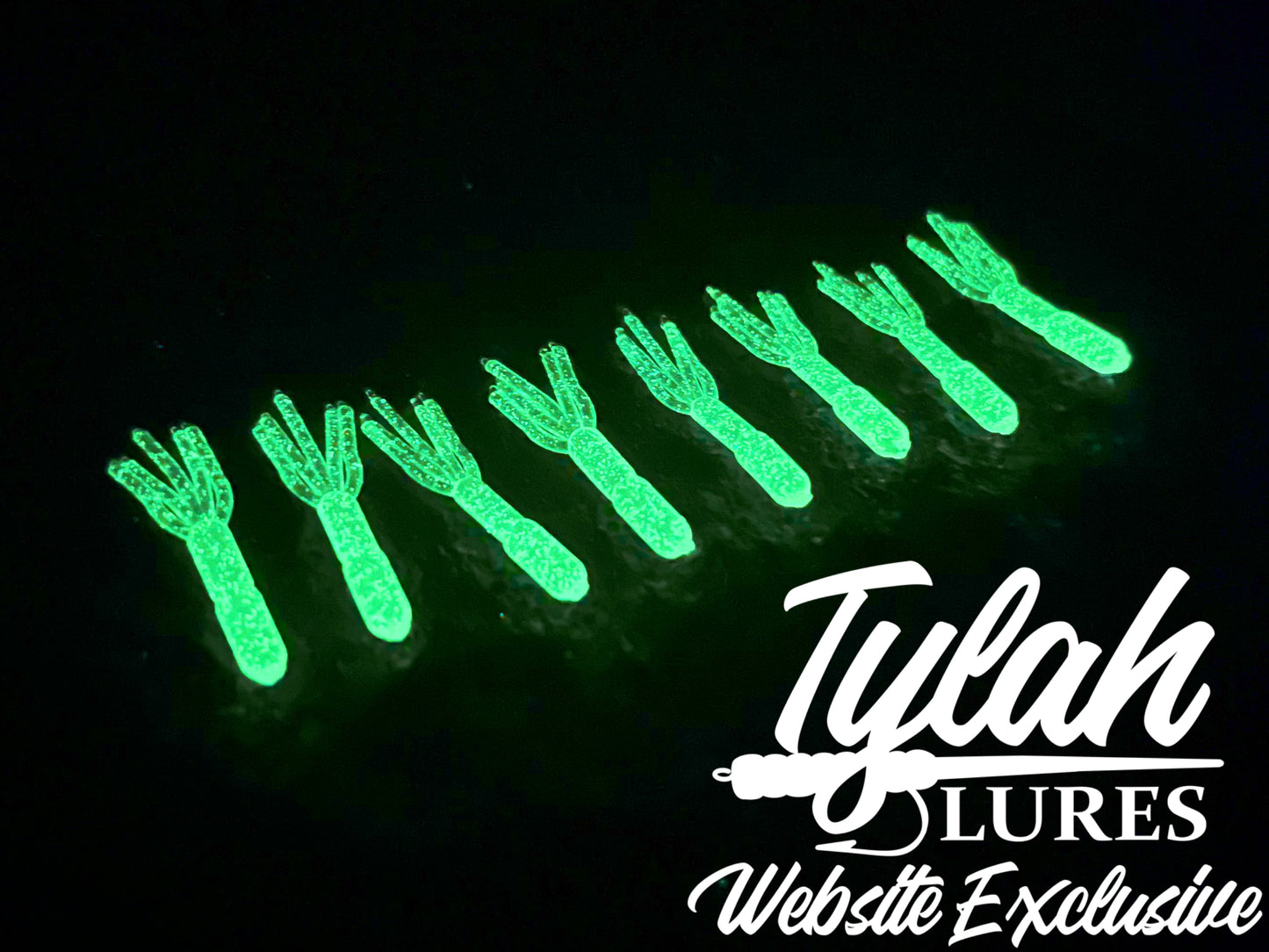 TylahLures Website Exclusive UV Pearl Gold Glow Shidasa 1in