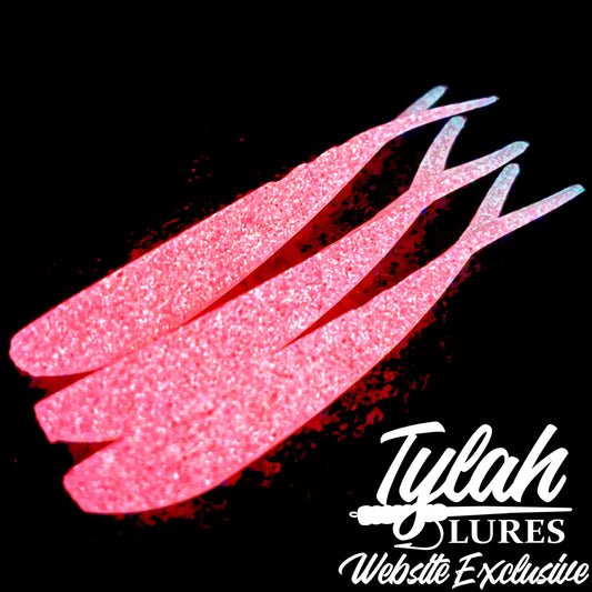 TylahLures Website Exclusive 3in Glow Mini BaitFish