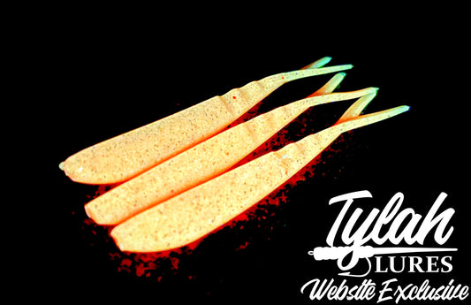 TylahLures Website Exclusive 3in Glow Mini BaitFish