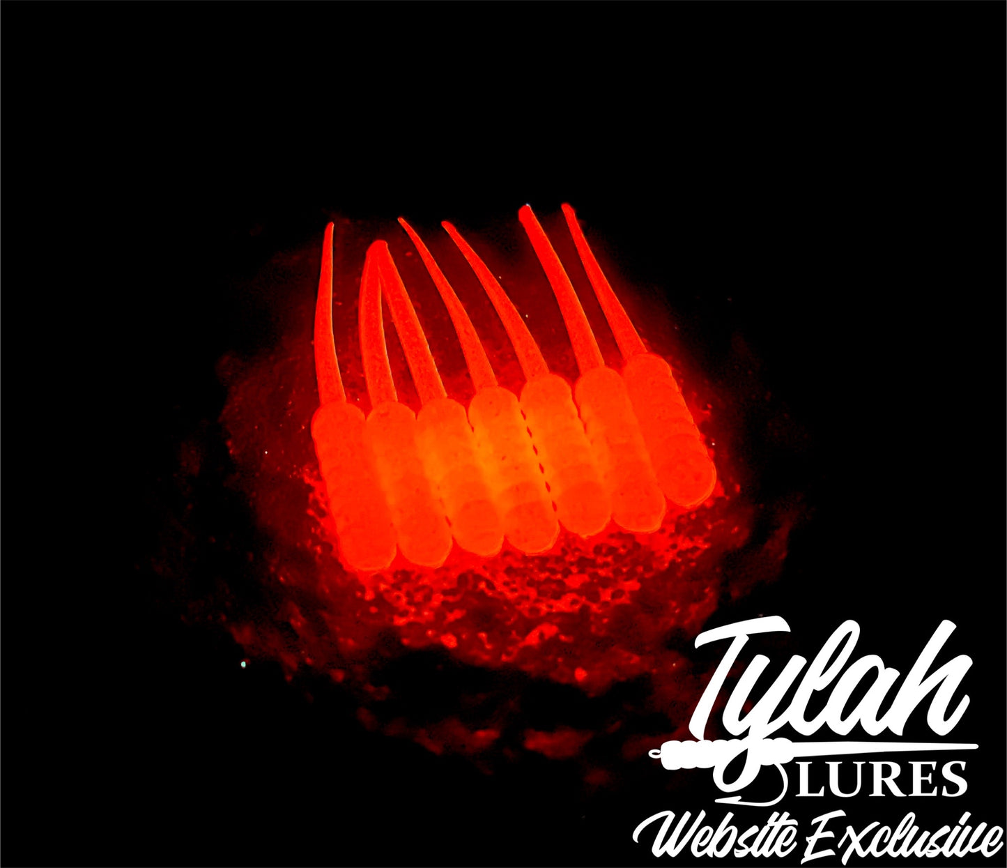 TylahLures Website Exclusive UV Red Glow 1.5in.