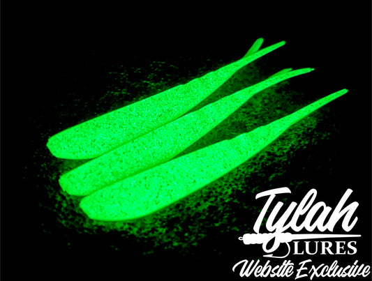 TylahLures Website Exclusive 3in Glow Mini BaitFish