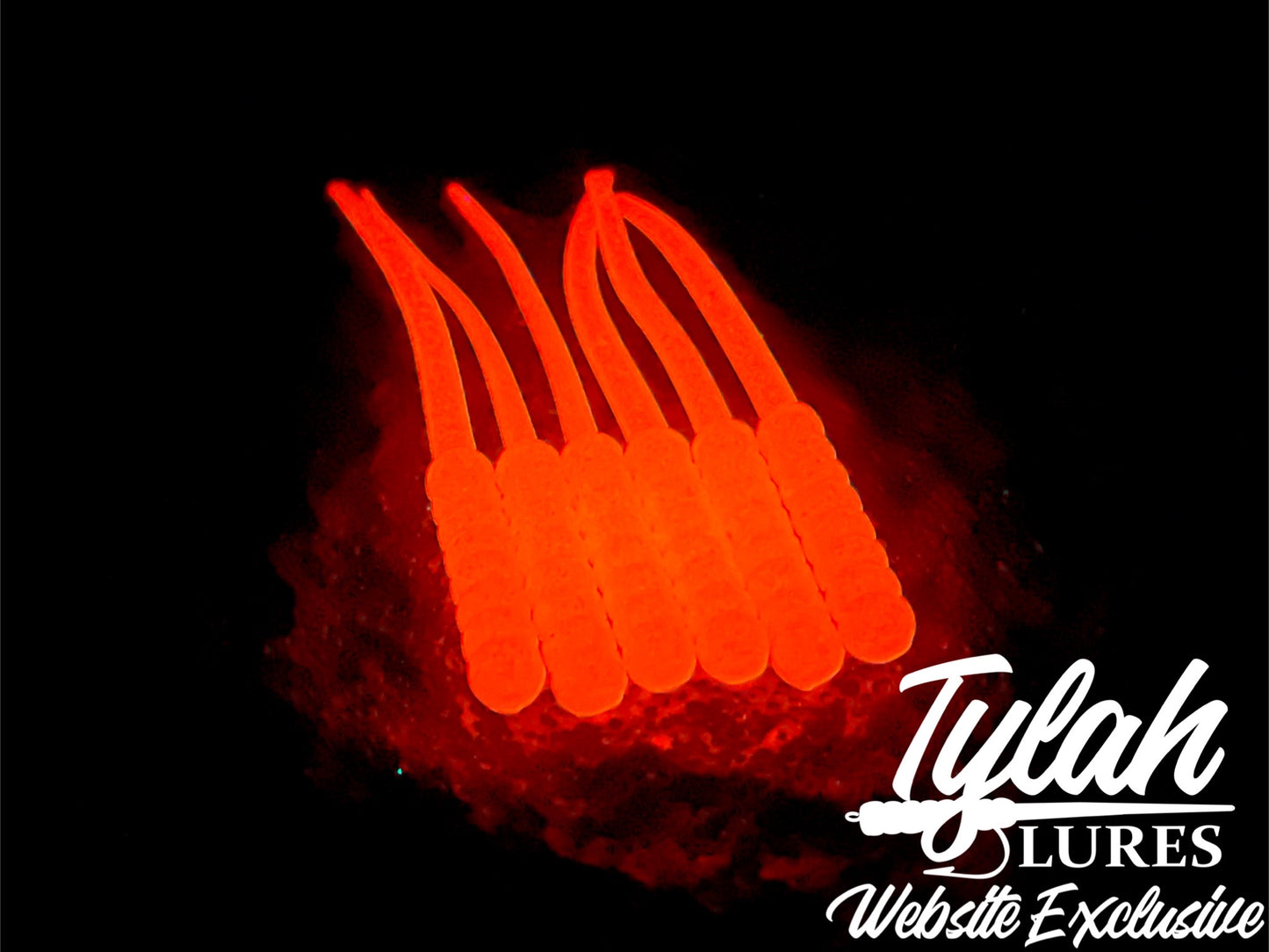 TylahLures Website Exclusive UV Red Glow 2in.