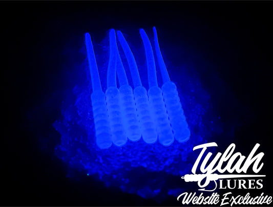 TylahLures Website Exclusive UV Purple Glow 2in.