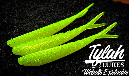 TylahLures Website Exclusive 3in Glow Mini BaitFish