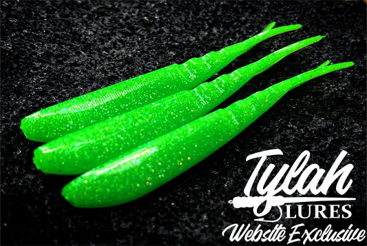 TylahLures Website Exclusive 3in Glow Mini BaitFish