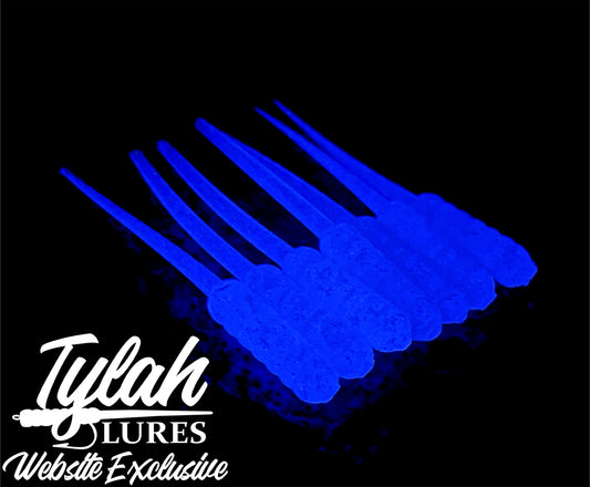 TylahLures Website Exclusive Pearl Purple Glow 1.5in.