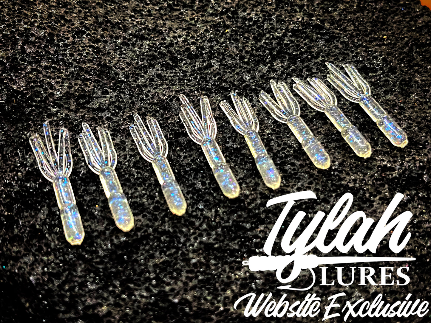 TylahLures Website Exclusive UV Blue Glow Shidasa 1in