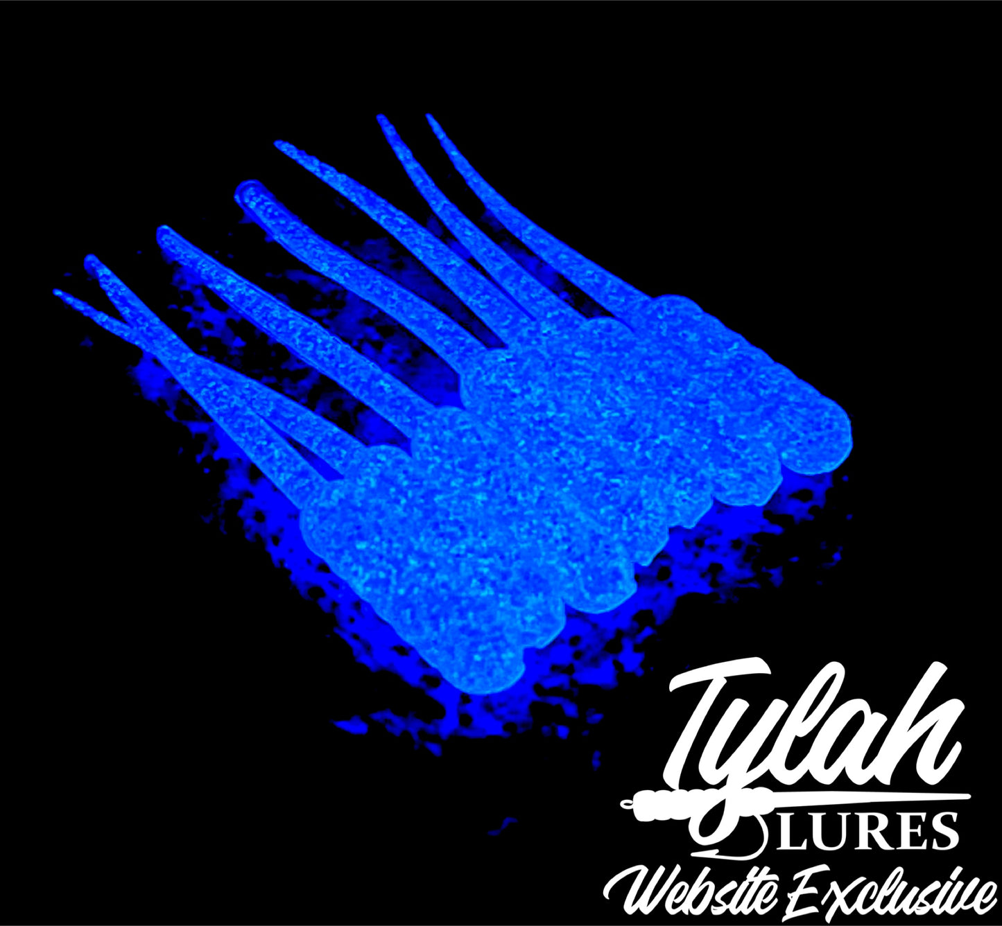 TylahLures Website Exclusive Blue Glow 1.5in.