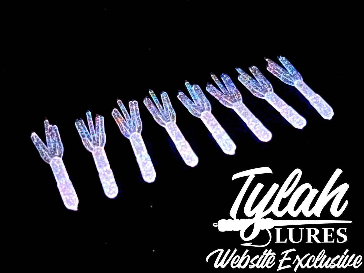 TylahLures Website Exclusive UV Firecracker Glow Shidasa 1in