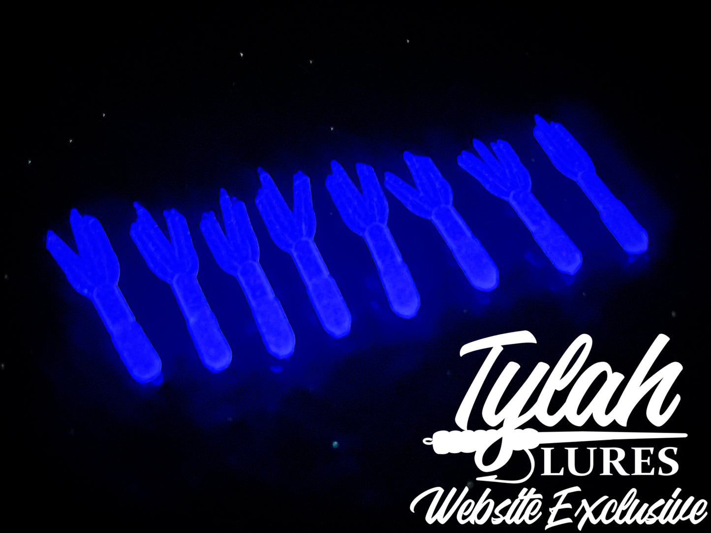 TylahLures Website Exclusive UV Purple Glow Shidasa 1in