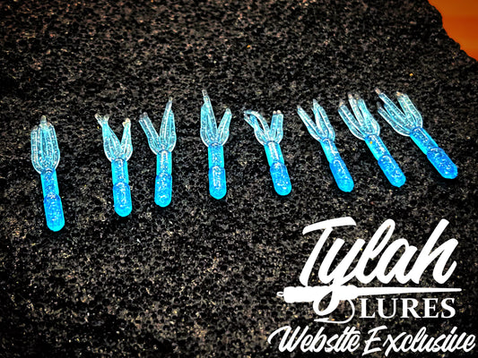 TylahLures Website Exclusive Blue Glow Shidasa 1in