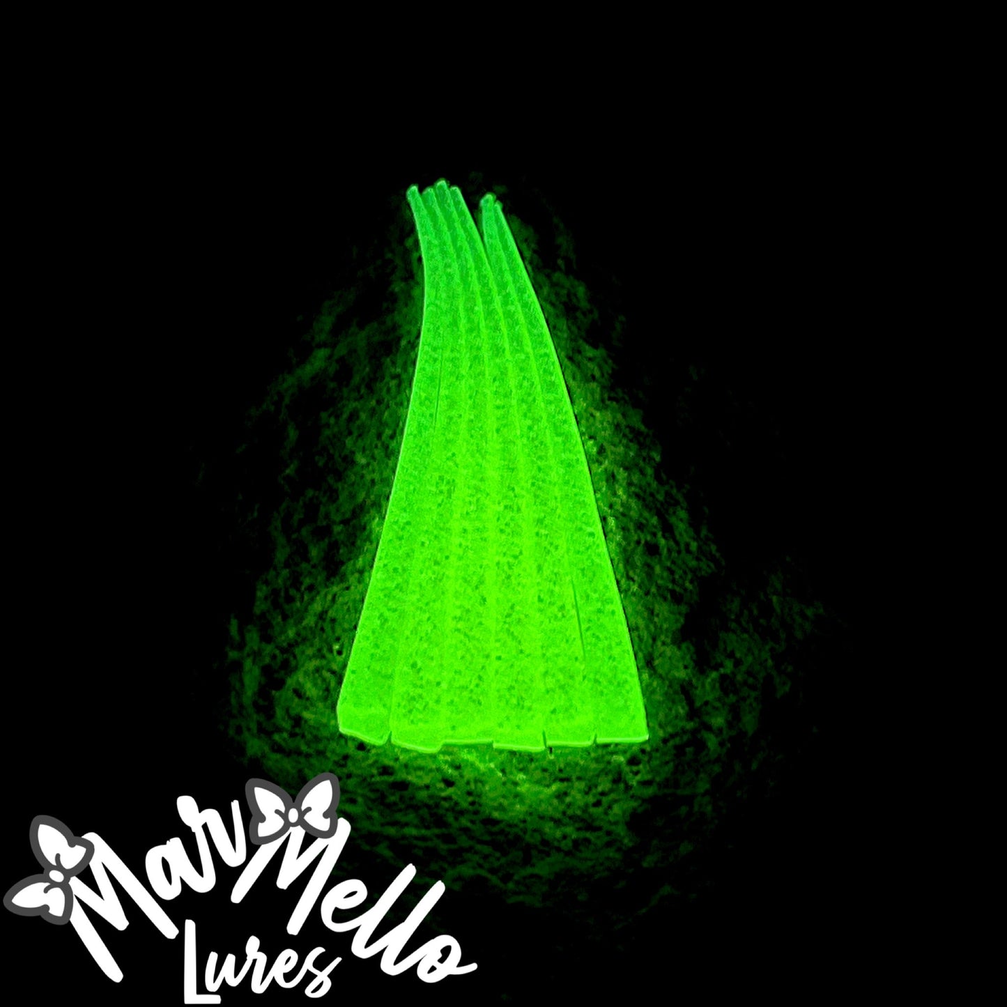 MarMello Lures Yellow Glitter & Glow 2.4