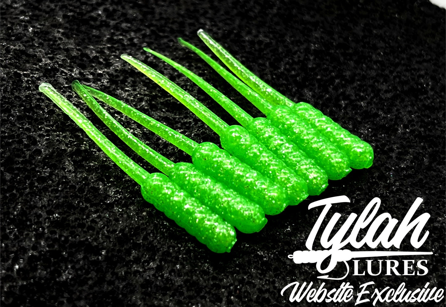 TylahLures Website Exclusive Green Glow 1.5in.