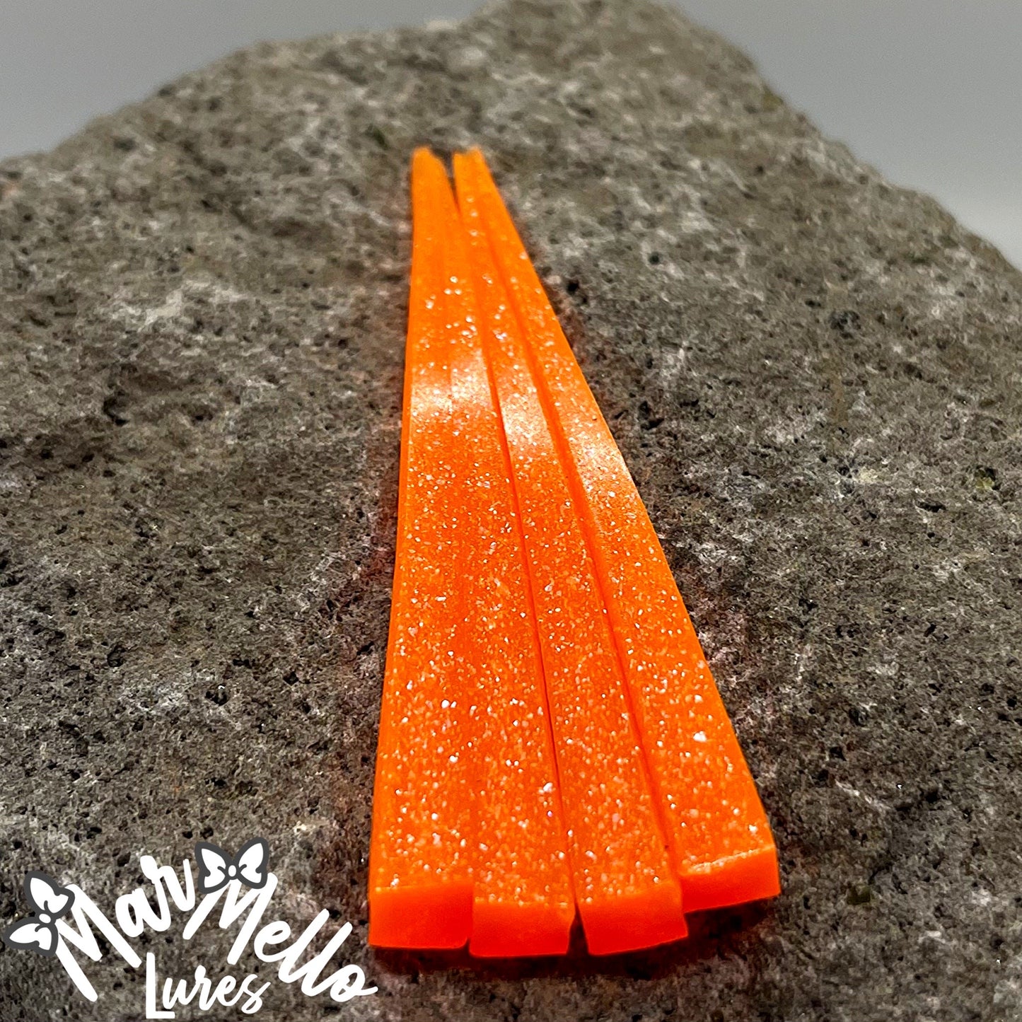 MarMello Lures Orange Glitter & Glow